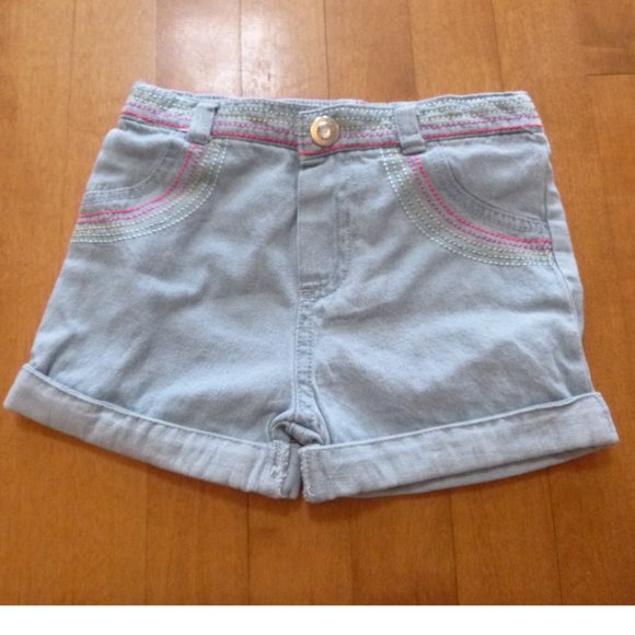 Girls Little Lass 3 Pc Flutter Tank Top & Shorts Scrunchie Set  Size 4 5 6 NWT - Picture 4 of 4